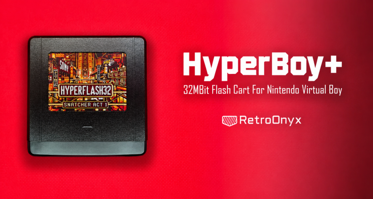 HyperBoy+ flash cart released for Nintendo Virtual Bo
