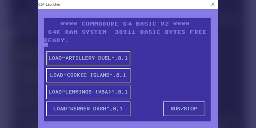 Excel-based C64 Classic Collection released for Windows