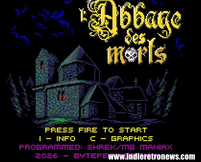 L'Abbaye des Morts ported to ZX Spectrum Next