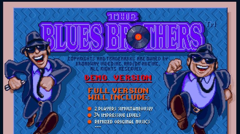 Blues Brothers: Jukebox Adventure AGA port in progress for Amiga
