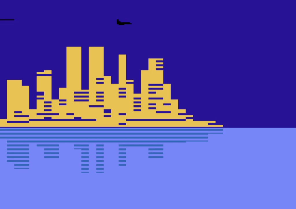 Early Atari 2600 demo City by the Lake documented by Games That Weren't