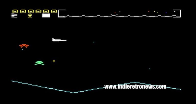 Williams arcade classic Stargate recreated for the VIC-20