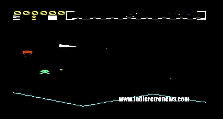 Williams arcade classic Stargate recreated for the VIC-20