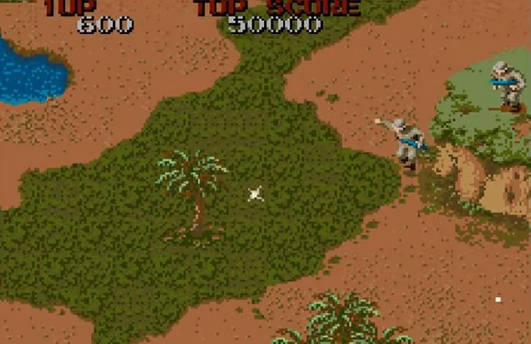 Commando arcade classic ported to Amiga AGA by JOTD