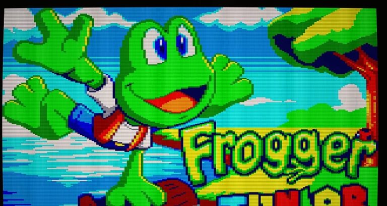 Frogger Junior released for Amstrad GX4000 and ZX Spectrum Next