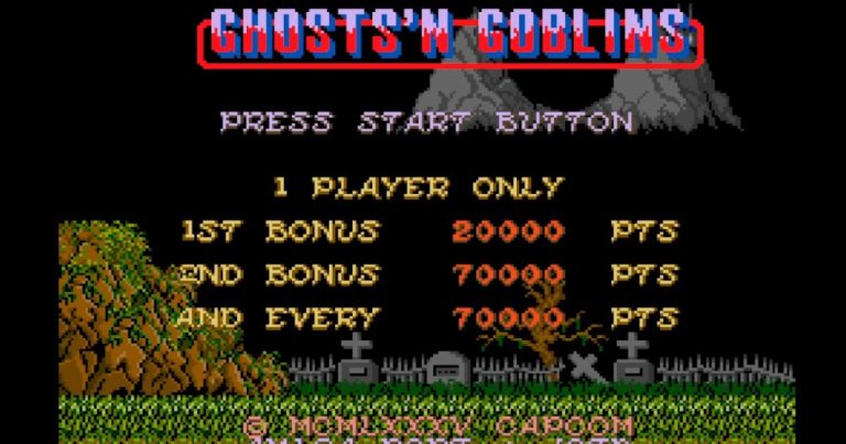 Ghosts'n Goblins AGA edition released for Commodore Amiga