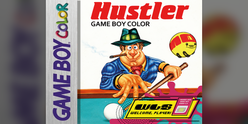 Hustler pool game remade for Game Boy Color and original Game Boy