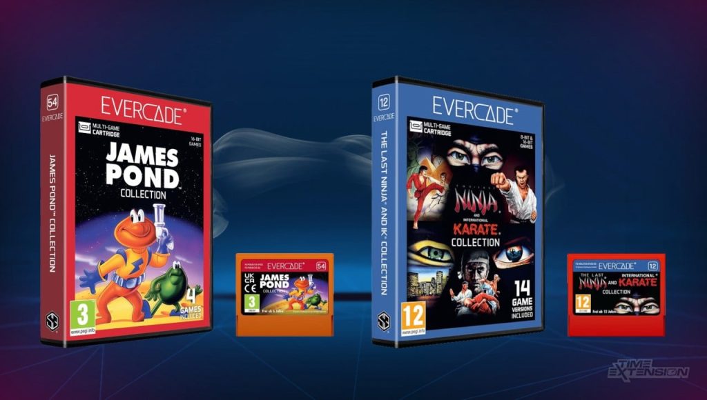 Pre-orders open for Evercade Last Ninja, IK and James Pond collections
