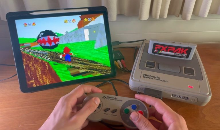 Homebrew project ports Super Mario 64 to SNES using Super FX chip