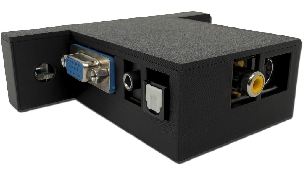 3D printed case released for OSSC Pro Extra AV Out v2