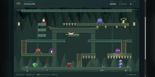 China Miner: The Jade Mines pays tribute to C64 platformers