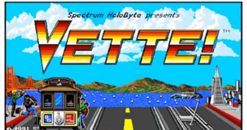 Vette! Macintosh street racer ported to Commodore Amiga