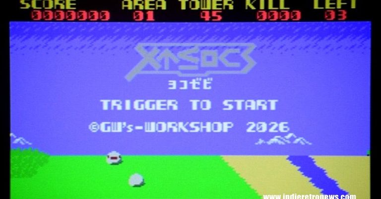 YokoXevi shooter debuts as first MSXdev26 competition entry