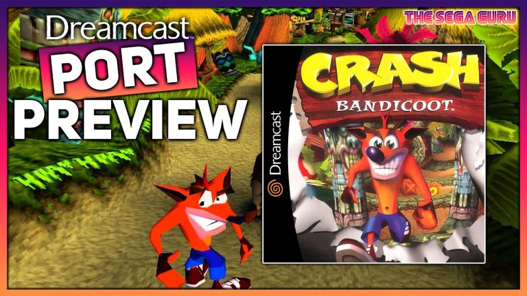 Video shows Crash Bandicoot port for Sega Dreamcast