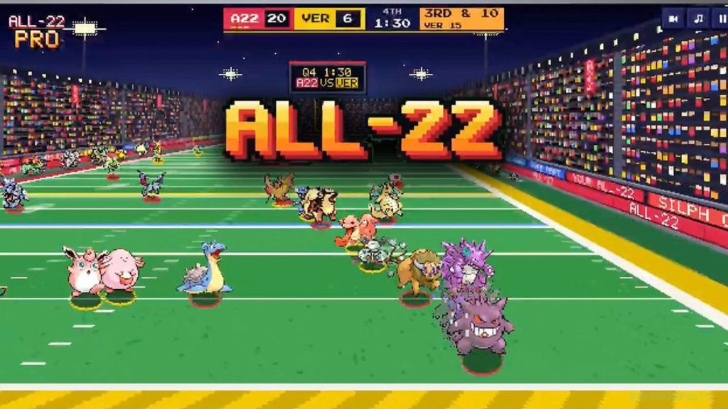 Fan Game Combines Pokémon Characters With American Football