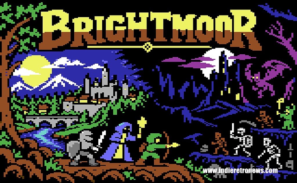 BRIGHTMOOR Brings Ultima-Style RPG to Commodore 64