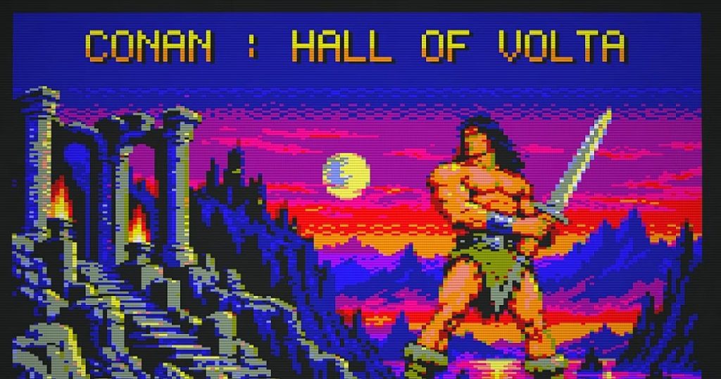 Conan: Hall of Volta Ported to Amstrad CPC 6128