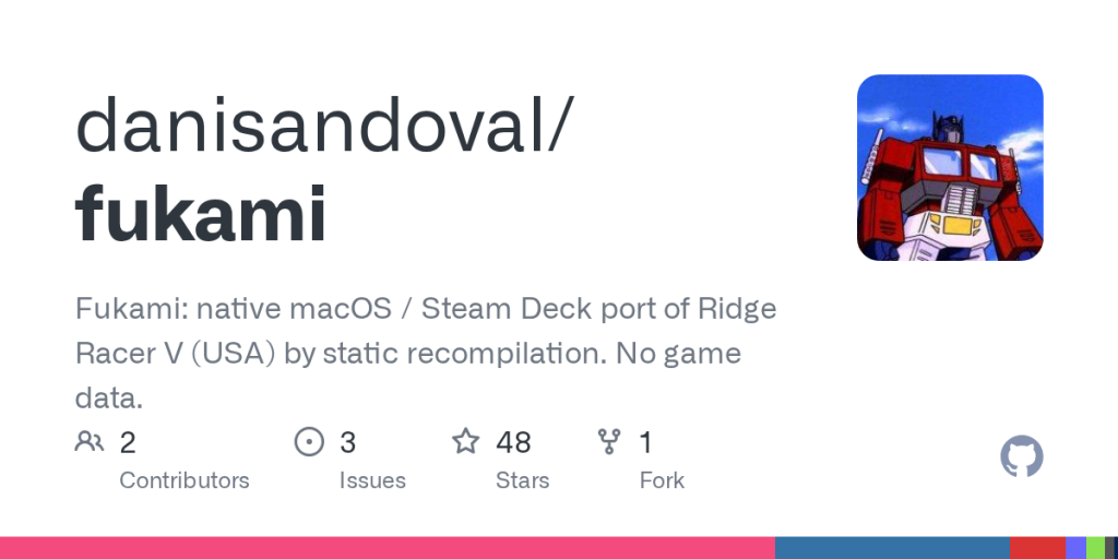 Ridge Racer V Ported via Static Recompilation to macOS, Steam Deck