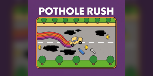 Pothole Rush Released as Free C64 Action Game