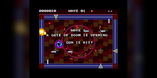 Gates of Doom Released as Free ZX Spectrum Next Shooter