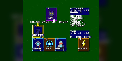 Card Clash Released as Free ZX Spectrum Next Card Game